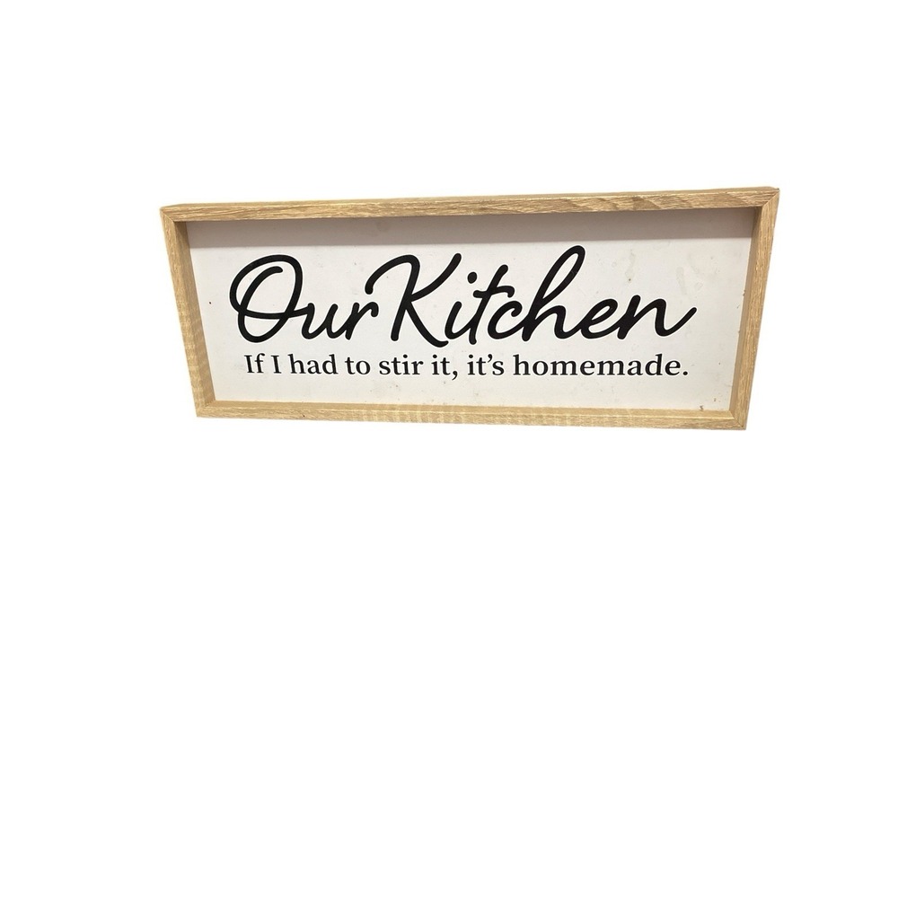 Kitchen Decor Wall Sign